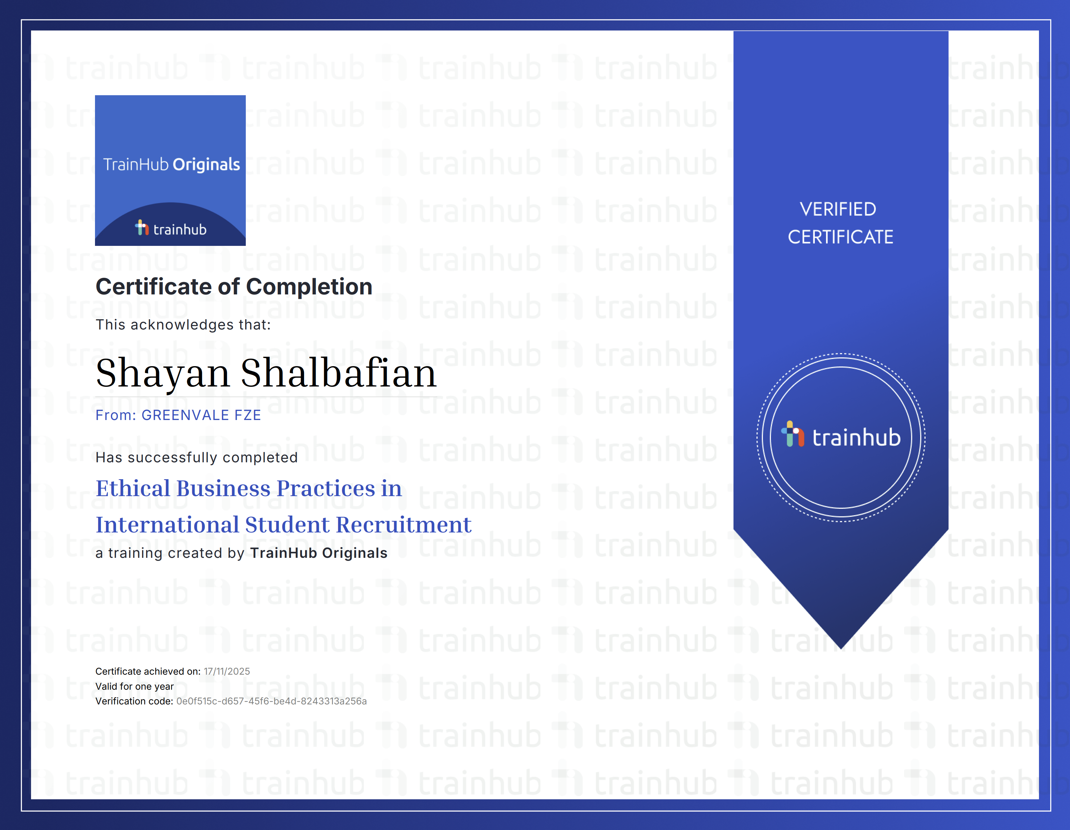 Ethical Business Practice in International Student Recruitment (ABCC)